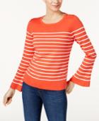 Charter Club Bell-sleeve Sweater, Created For Macy's