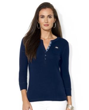 Lauren Ralph Lauren Long-sleeve Crewneck Henley