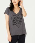 Love Tribe Juniors' Sassy Since Birth Graphic-print T-shirt