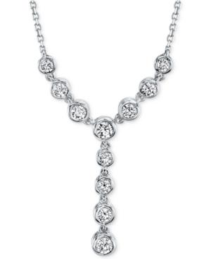 Sirena Energy Diamond Lariat (1/2 Ct. T.w.) Necklace In 14k White Or Yellow Gold