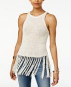 Jack By Bb Dakota Yoko Fringe Tank Top