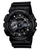 G-shock Men's Analog Digital Black Resin Strap Watch Ga110-1b