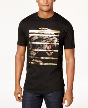 Sean John Men's Leopard Stripes T-shirt