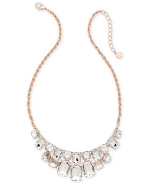 Charter Club Crystal Statement Necklace, Created For Macy's