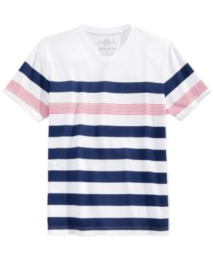 American Rag Men's Striped T-shirt, Created For Macy's