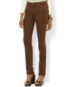 Lauren Jeans Co. Super-stretch Straight-leg Jeans