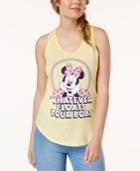 Mighty Fine Juniors' Minnie Mouse Graphic-print Tank Top