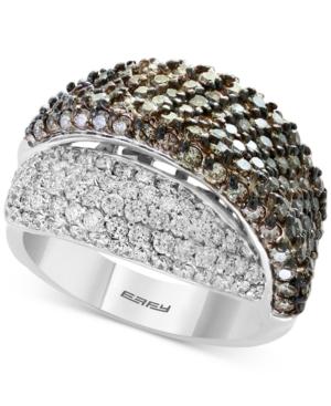 Effy Diamond Overlap Statement Ring (2-7/8 Ct. T.w.) In 18k White Gold