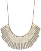 Inc International Concepts Gold-tone Pave Statement Necklace, Created For Macy's