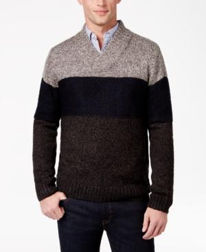 Tricots St Raphael Men's Big And Tall Shawl-collar Sweater
