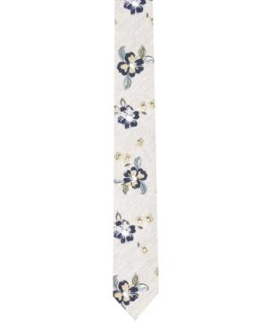Original Penguin Men's Dent Floral Skinny Tie