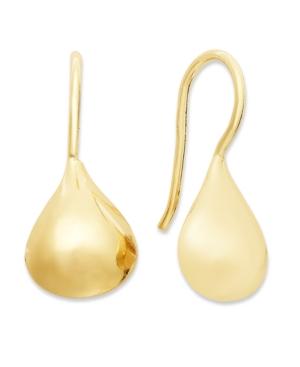 Giani Bernini 24k Gold Over Sterling Silver Earrings, Small Teardrop Earrings