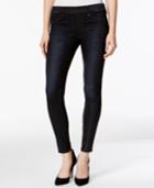 True Religion The Runway Dark Coated Denim Wash Jeggings