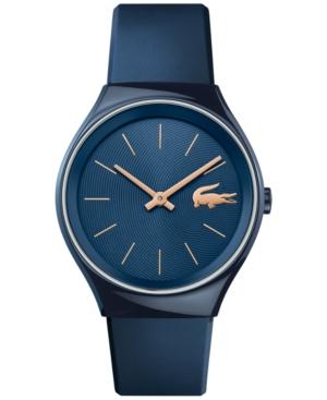 Lacoste Women's Valencia Blue Rubber Strap Watch 38mm 2000951