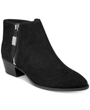 Circus By Sam Edelman Hunter Zipper Pointed Block-heel Booties Women's Shoes