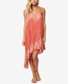O'neill Juniors' Rosella Ruffled Asymmetrical Dress