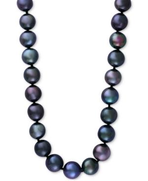 Effy Cultured Tahitian Pearl (10mm) Strand Necklace In 14k White Gold