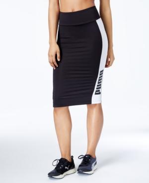 Puma Archive Logo Pencil Skirt