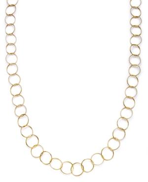 Giani Bernini 24k Gold Over Sterling Silver Necklace, Round Link Necklace