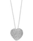 Pave Classica By Effy Diamond Heart Pendant Necklace (2 Ct. T.w.) In 14k White Gold