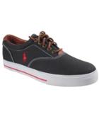 Polo Ralph Lauren Vaughn Canvas And Leather Sneakers Men's Shoes