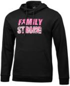 Id Ideology Breast Cancer Awareness Family Strong Hoodie, Created For Macy's