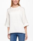 Tommy Hilfiger Three-quarter-sleeve Top, Only At Macy's