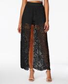 Material Girl Juniors' Lace-overlay Skort, Only At Macy's