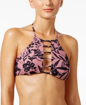 O'neill Luna High-neck Reversible Bikini Top Women's Swimsuit