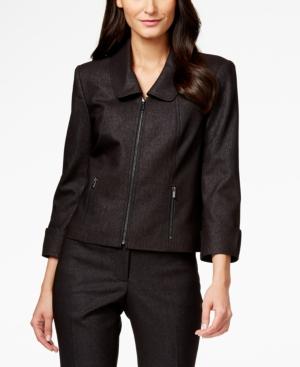 Calvin Klein Denim Zip-front Jacket