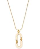 I.n.c. Gold-tone Link Pendant Necklace, 28 + 3 Extender, Created For Macy's