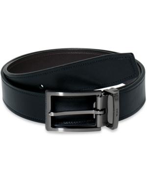Tumi Belts, Reversible Casual Belt With Stitch Detail