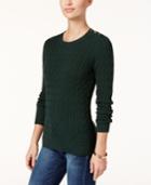Charter Club Cable-knit Sweater, Only At Macy's