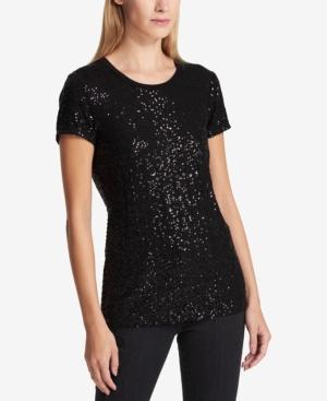Dkny Sequined T-shirt