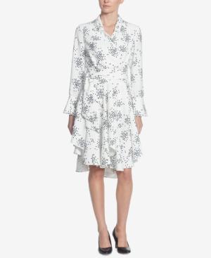 Catherine Catherine Malandrino Rene Printed Wrap Dress