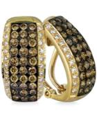 Le Vian Diamond Five-row Leverback Earrings In 14k Gold (2 Ct. T.w.)