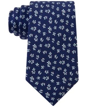 Tommy Hilfiger Men's Classic Sunny Flower Tie
