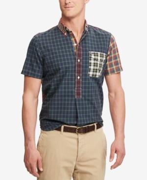 Polo Ralph Lauren Men's Classic-fit Patchwork Plaid Cotton Shirt