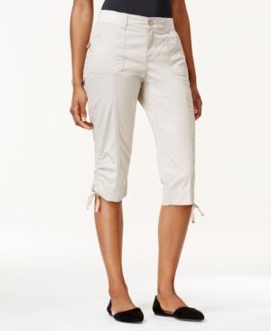 Lee Petite Gabby Cargo Capri Pants