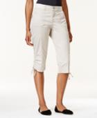 Lee Petite Gabby Cargo Capri Pants