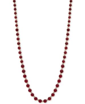 Givenchy Crystal Bezel 36 Statement Necklace