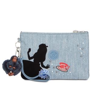 Kipling Disney's Alice In Wonderland Denim Electronico Wristlet