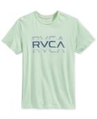 Rvca Men's Cut Logo-print T-shirt