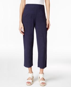 Eileen Fisher Hemp-organic Cotton Cropped Pants
