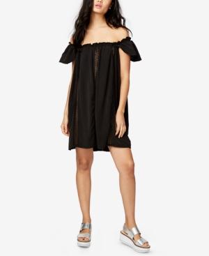 Rachel Rachel Roy Crochet Off-the-shoulder Dress, Only At Macy's