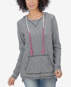 Lucky Brand Striped Pullover Hoodie