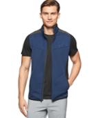 Calvin Klein Space-dyed Mixed-media Vest
