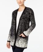 Style & Co. Open-front Eyelash Cardigan, Only At Macy's
