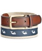 Club Room Men's Whale Web Belt, Only At Macy's