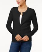 Charter Club Textured Cardigan, Created For Macy's